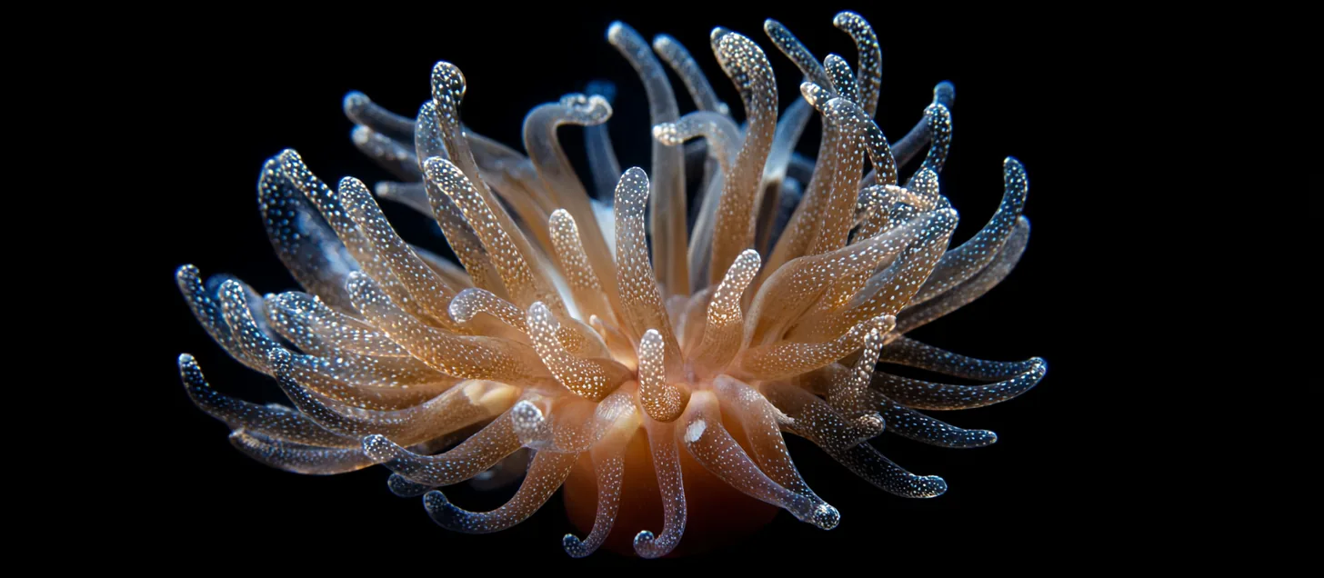 Aiptasia-lasianemoni riuttakivellä